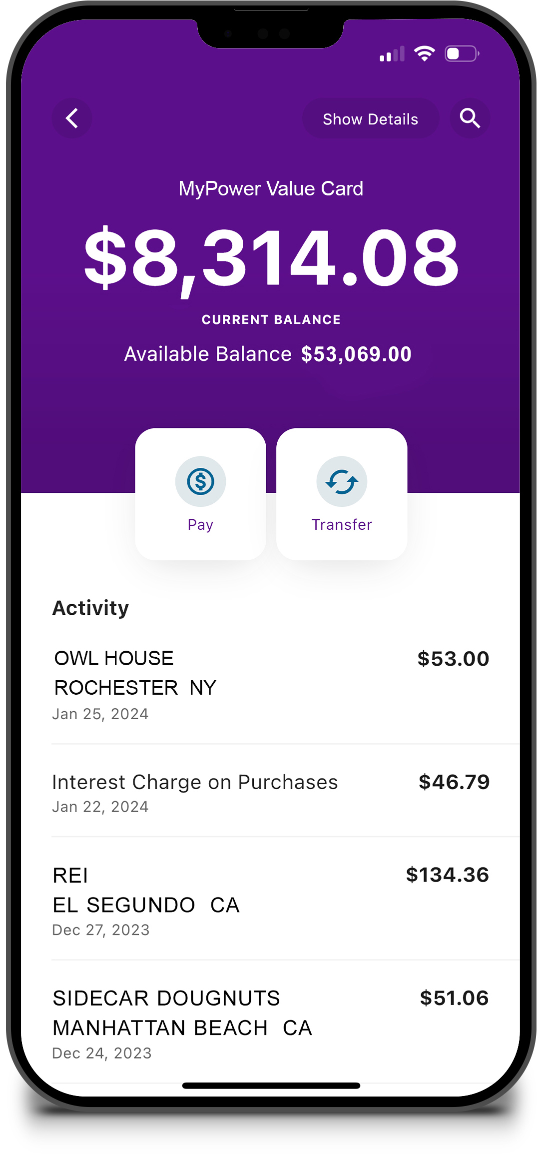 Kinecta mobile app