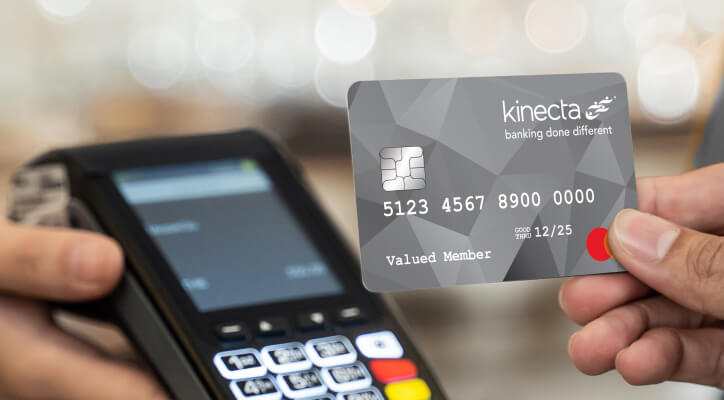 Kinecta MyPerks card making purchase