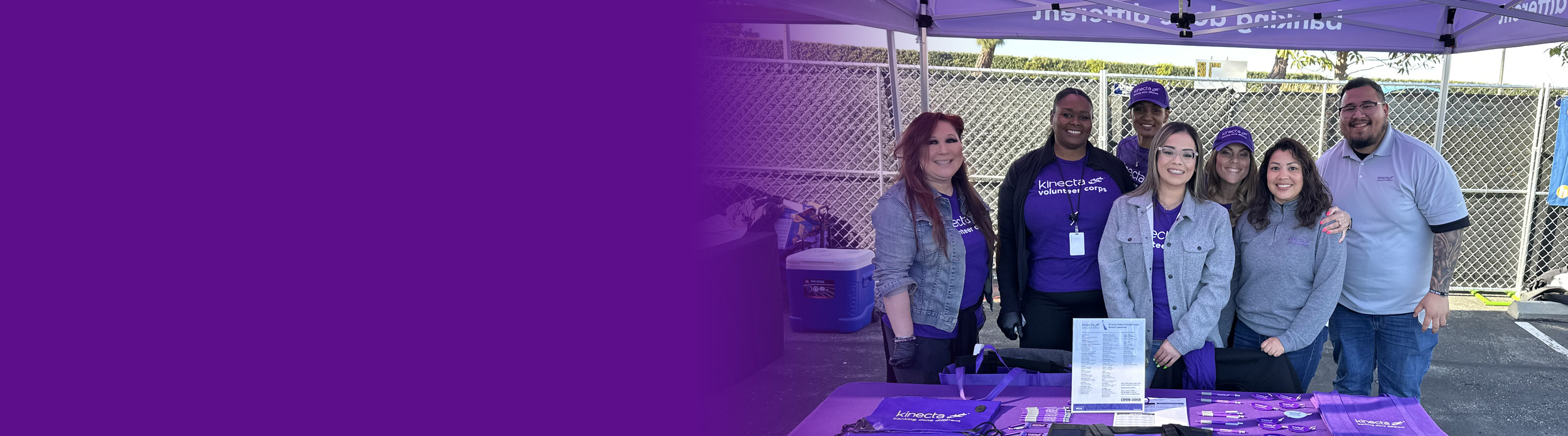 kinecta volunteers