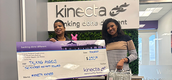 image of talking angels check presentation